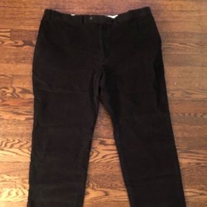 Lauren Ralph Lauren Black Corduroy 38/30